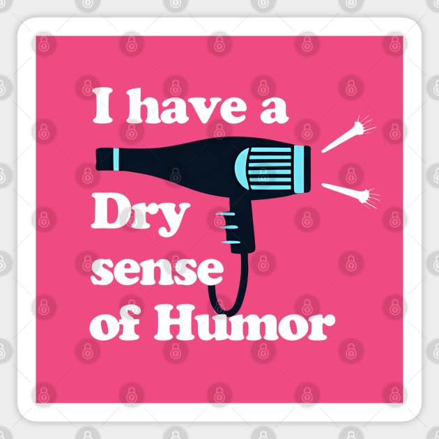 Dry Sense of Humor Sticker by Shirt for Brains